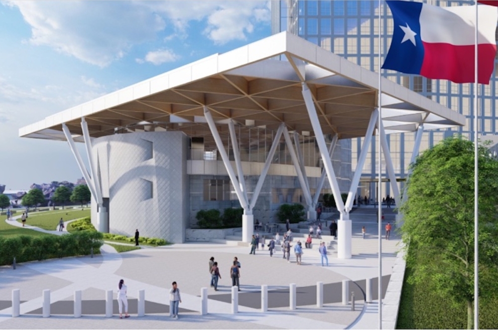 Fort Worth City Hall rendering