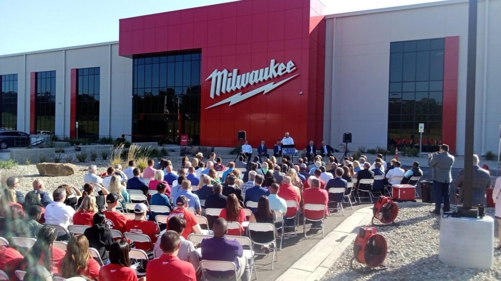 Milwaukee Tool facility opening ceremony