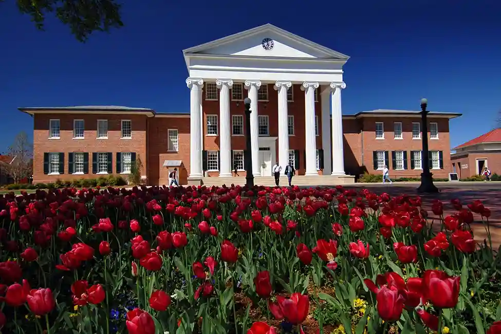 Hero shot of the University of Mississippi