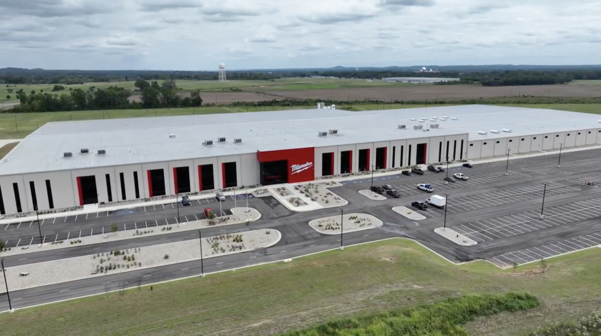 Milwaukee Tool facility overhead shot