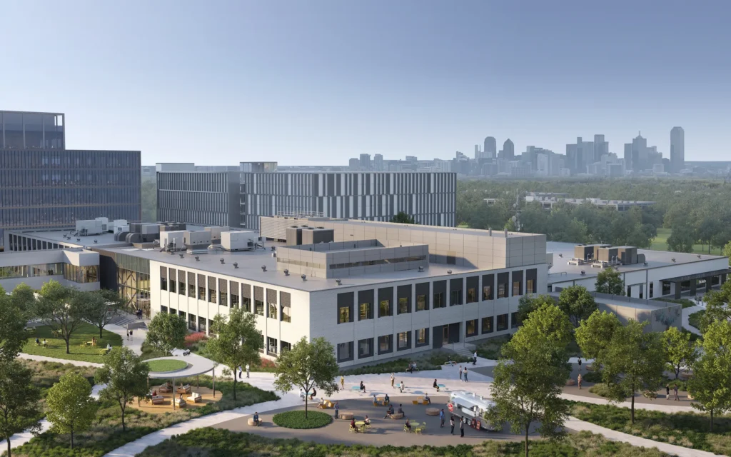 Bridge Labs overhead shot