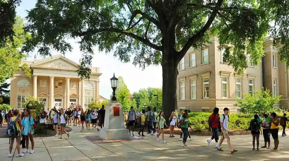 Campus shot at the University of Mississippi