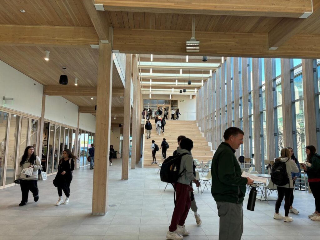 Valdes Stem + Innovation Center foyer